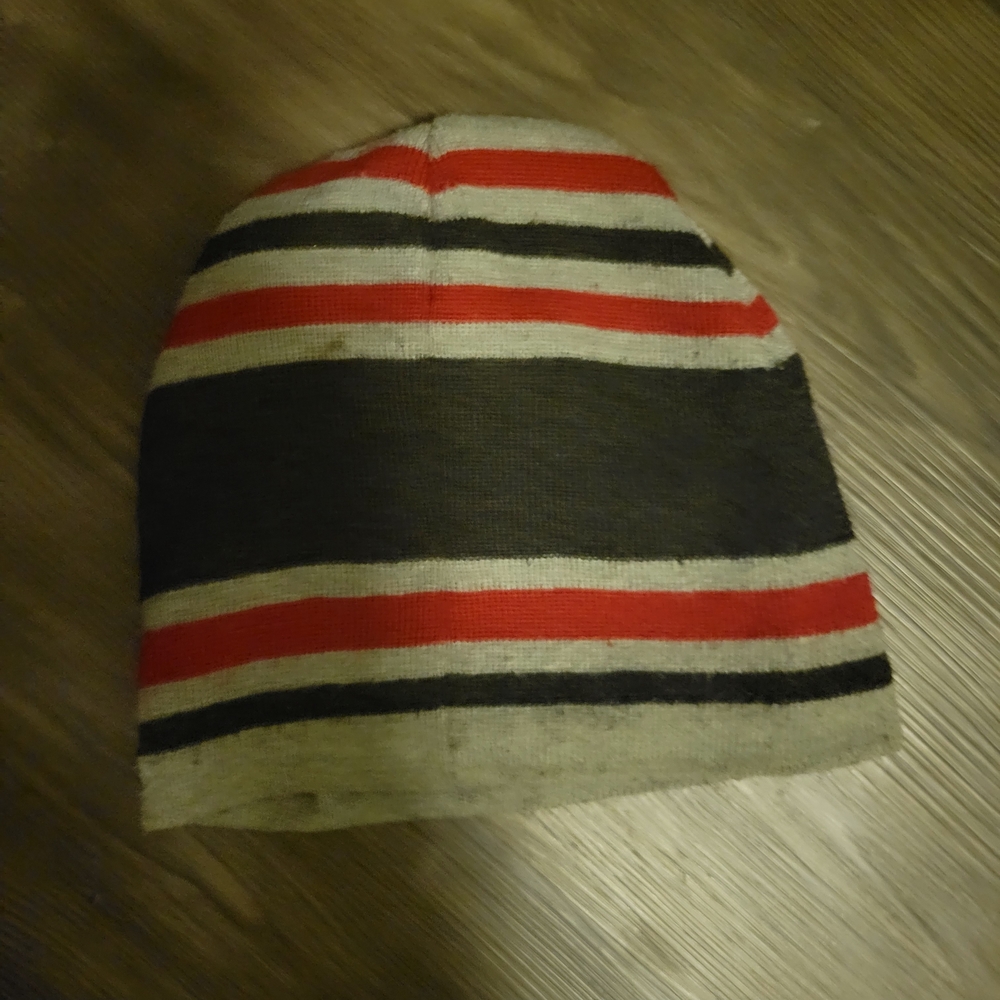 Striped Beanie Hat